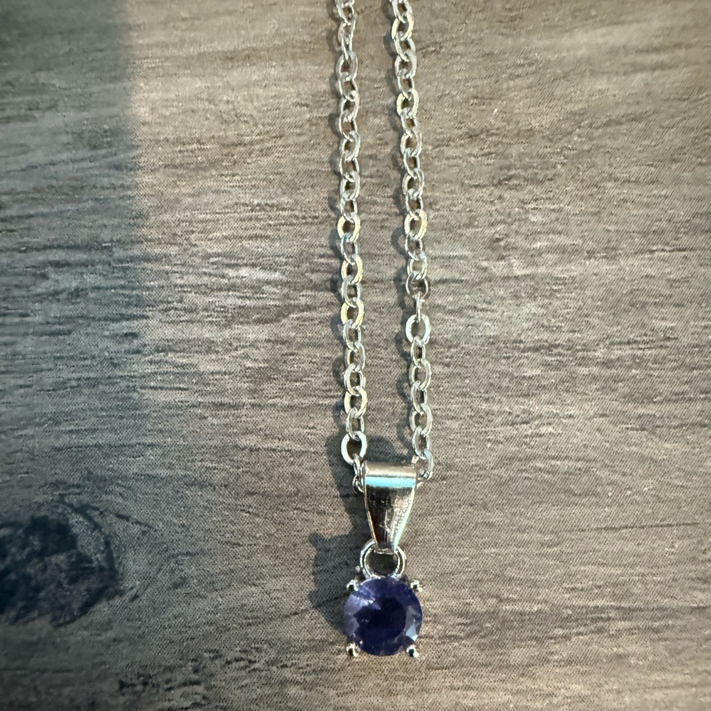 Effy purple gem stone Necklace
